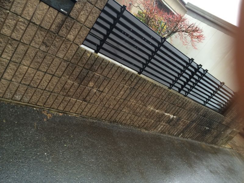 画像2: 家の外壁・ブロック塀・側溝・排水管の高圧洗浄